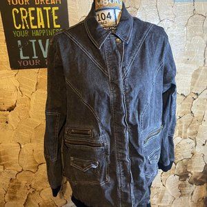 Denim 24/7 women’s jean jacket size 16W